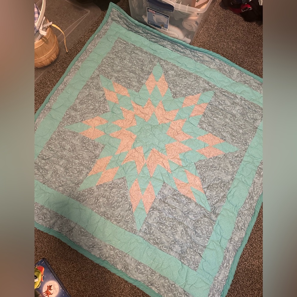 Baby star quilt